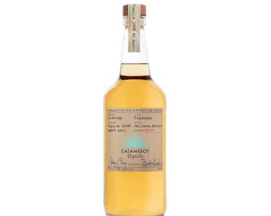 Order Casamigos Reposado, 750mL bottle (40% ABV) food online from Moby Liquor store, Los Angeles on bringmethat.com