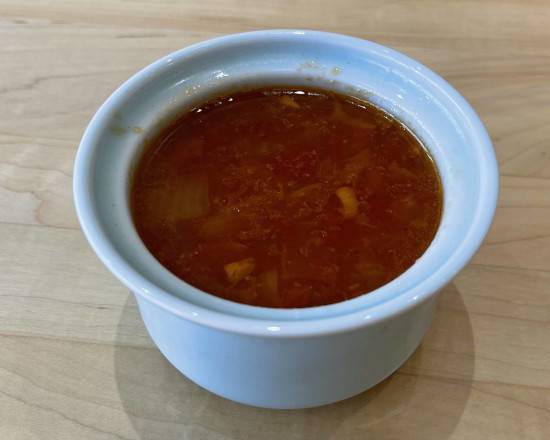 Order Tomato soup (Light broth, not vegan) food online from Ranken Noodle House store, Gaithersburg on bringmethat.com