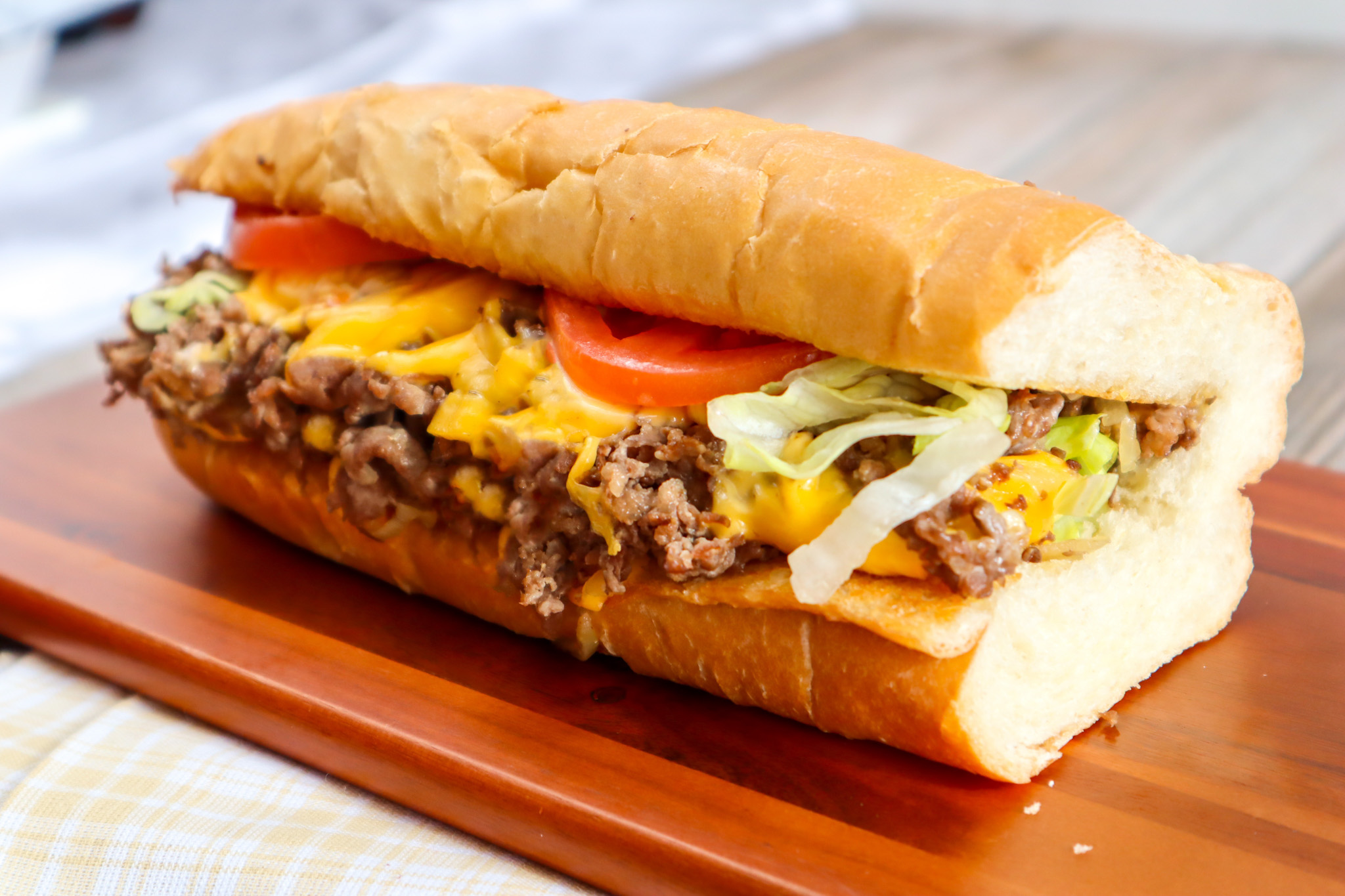 Order 6" Steak and Cheese Sub food online from Jerry And Son store, Lexington Park on bringmethat.com