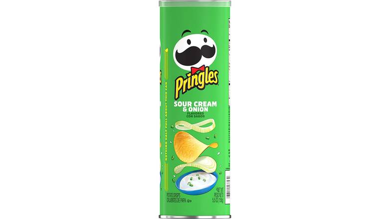 Order Pringles Sour Cream and Onion Crisps food online from Route 7 Food Mart store, Norwalk on bringmethat.com