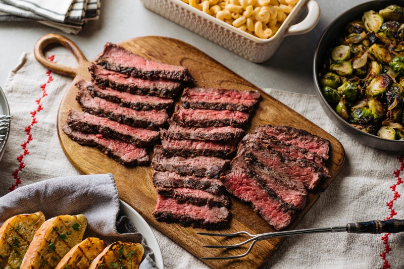Order Grilled Grass Fed Steak Family Meal food online from Urban Plates store, Dublin on bringmethat.com