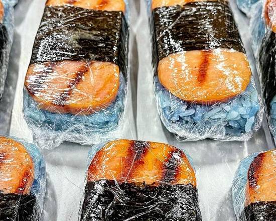 Order Spam Musubi (3 pack) food online from Paddles Up Poke store, Boise on bringmethat.com