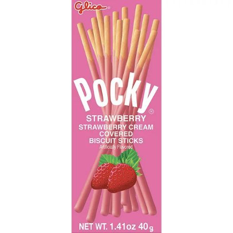 Order Pocky Strawberry Sticks 2.47oz food online from 7-Eleven store, Portland on bringmethat.com