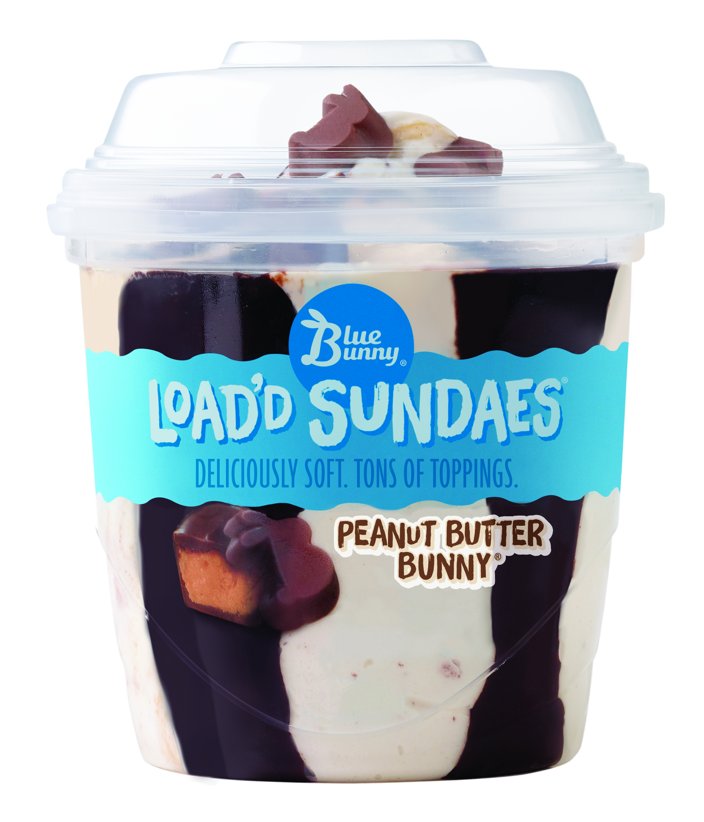 Order Blue Bunny Load'd Sundaes Peanut Butter Bunny , 8.5 food online from Huck 173 - store, Mount Zion on bringmethat.com