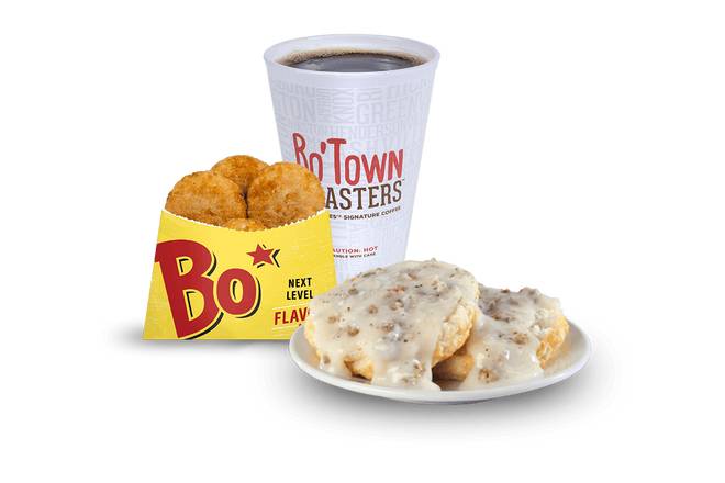 Order Southern Gravy Biscuit Combo food online from Bojangles store, Greensboro on bringmethat.com