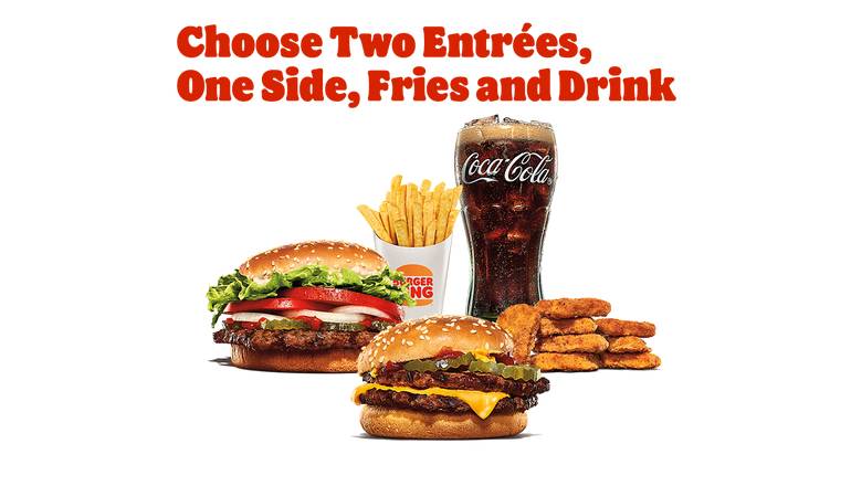 Order Build Your Own Meal Saver food online from Burger King 29031 store, Fairport on bringmethat.com