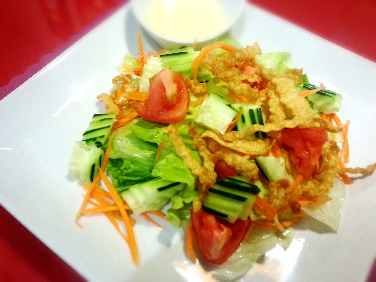 Order Green Salad food online from Thai Chef Cuisine store, Azusa on bringmethat.com