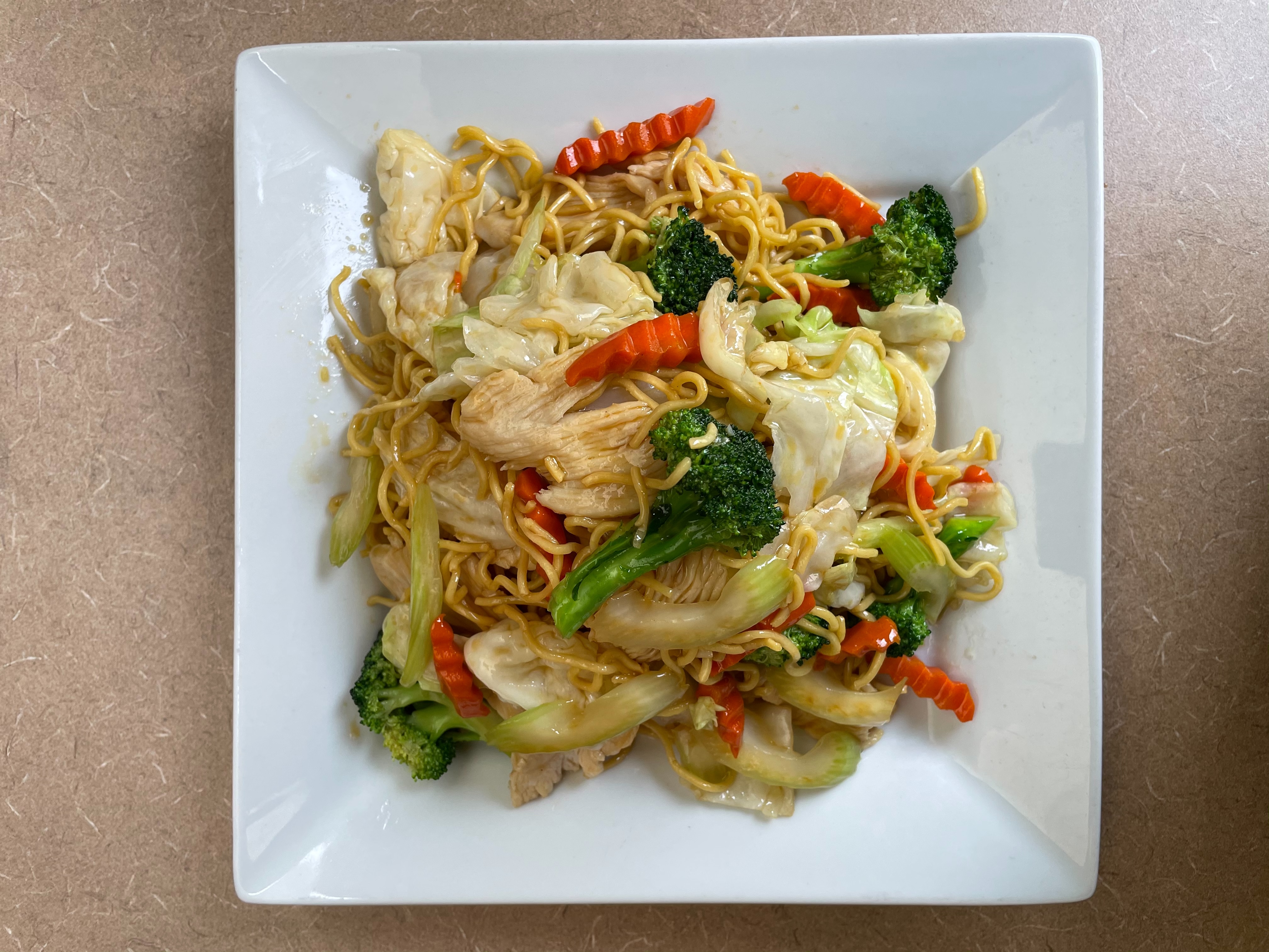 Order 28. Chow Mein food online from Malee Thai Cuisine store, Carson on bringmethat.com
