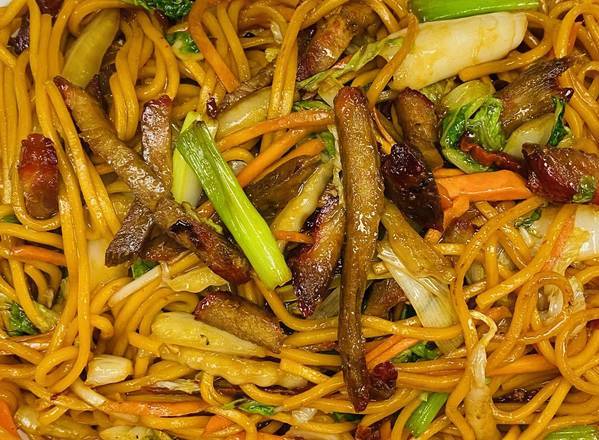 Order Pork Lo Mein food online from Hibachi store, New Haven on bringmethat.com