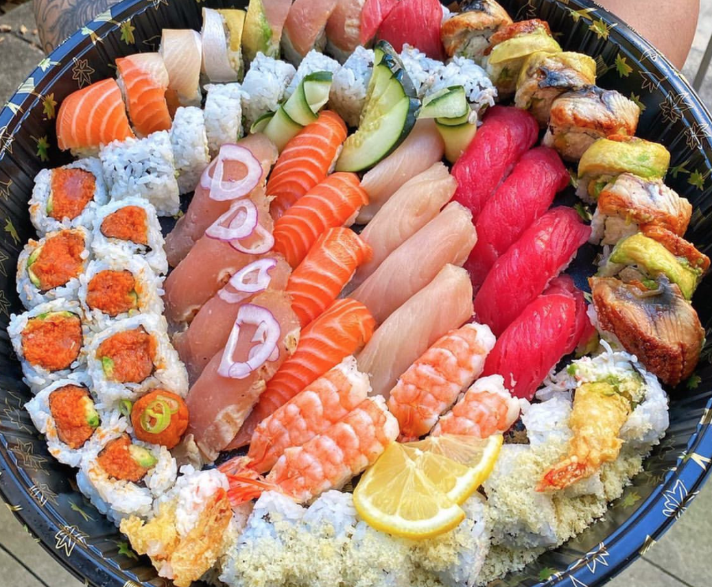Order Sushi & Roll Party food online from Sushi Damu store, Tustin on bringmethat.com