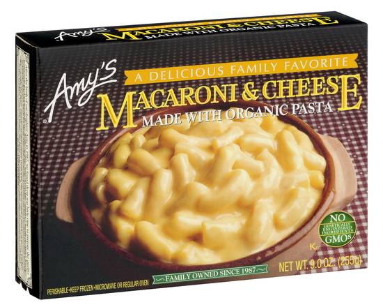 Order Amys Macaroni & Cheese (Made With Organic Pasta) food online from Fair Mart store, Philadelphia on bringmethat.com