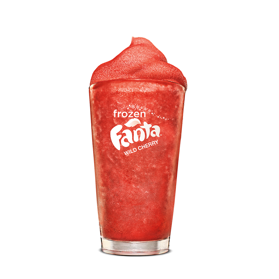 Order Frozen Fanta® Wild Cherry food online from Burger King store, Bakersfield on bringmethat.com