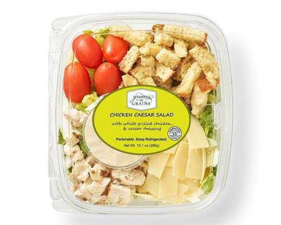 Order Chicken Caesar Salad, 10.1 oz. food online from Lucky California store, Livermore on bringmethat.com