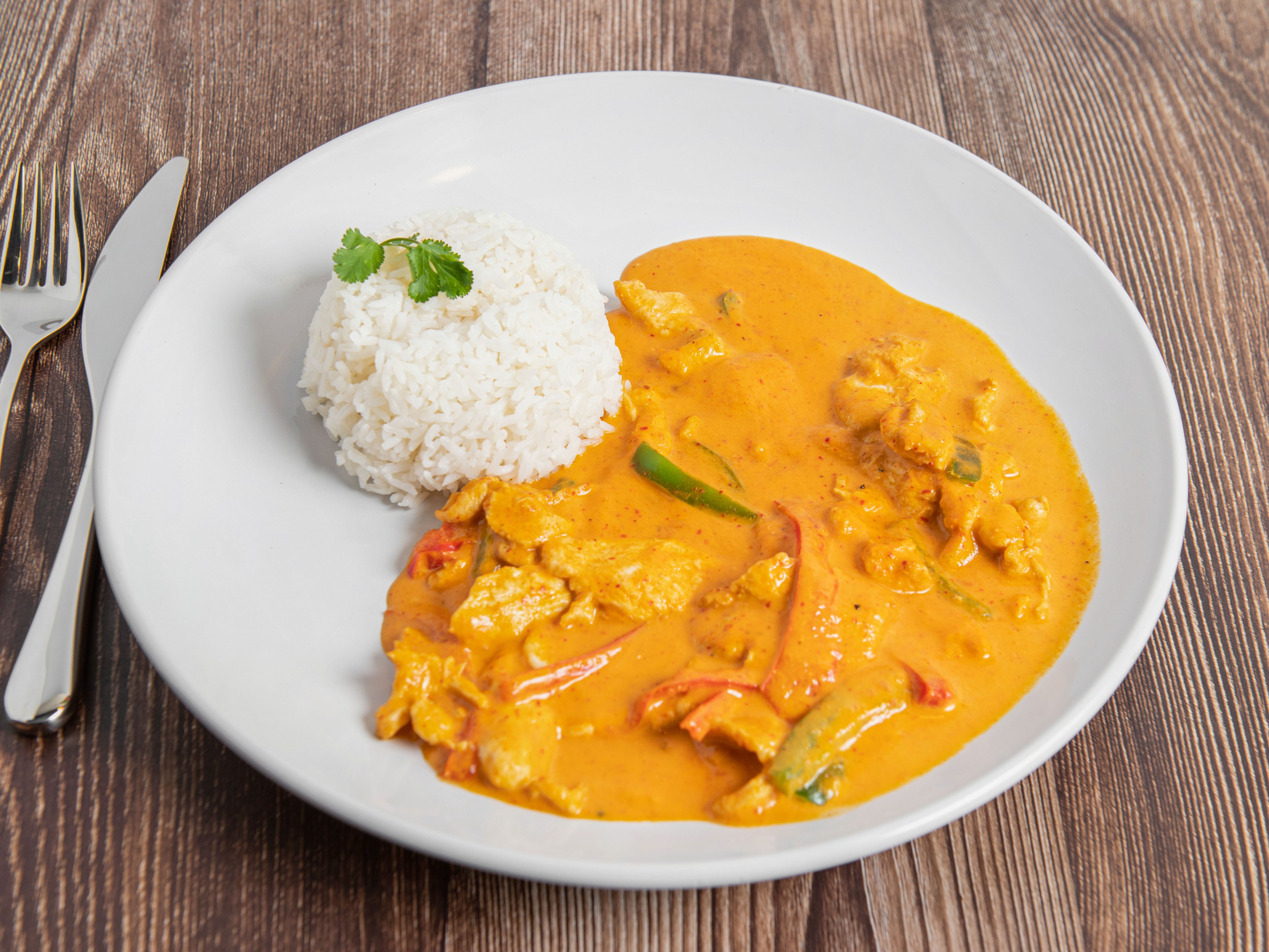 Order Pa-Nang Curry with Chicken food online from Asian Fusion store, Winchester on bringmethat.com
