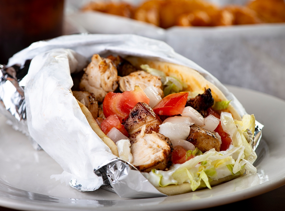 Order Chicken Pita food online from Papa Gyros store, Canton on bringmethat.com