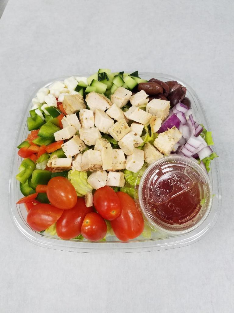 Order Greek Chicken Salad food online from Market Crates store, New York on bringmethat.com