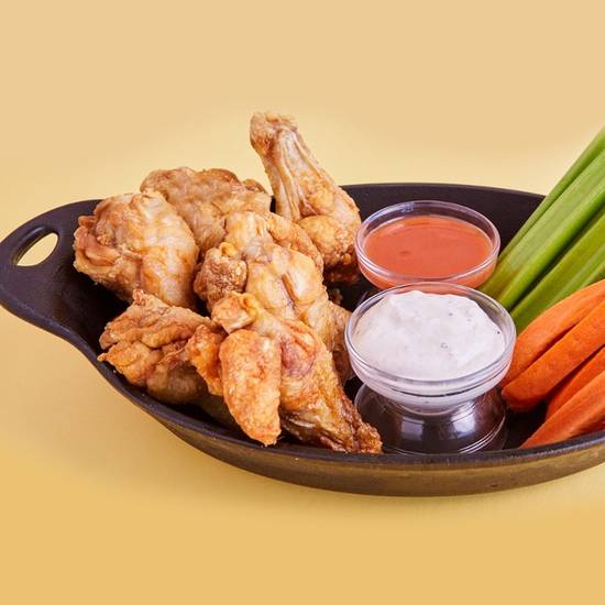 Order Plain Wings food online from Pizzeria Bravo store, Oakland on bringmethat.com