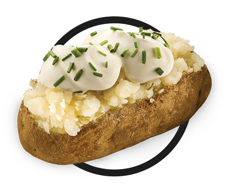 Order Sour Cream and Chives Potato food online from Great Steak & Taco Time store, Chicago on bringmethat.com