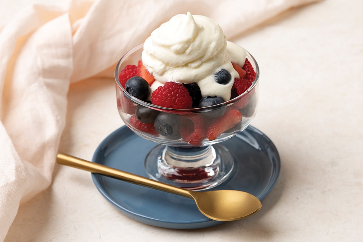 Order Berries and Cream food online from Kin & Co. Comfort Kitchen store, Boulder on bringmethat.com