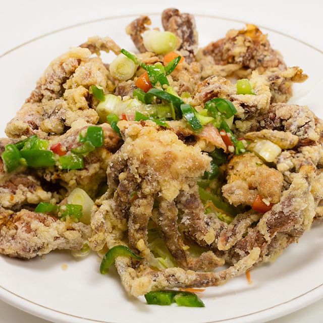 Order Salt and Pepper Soft Shell Crab food online from Original Triple Crown Restaurant store, Chicago on bringmethat.com
