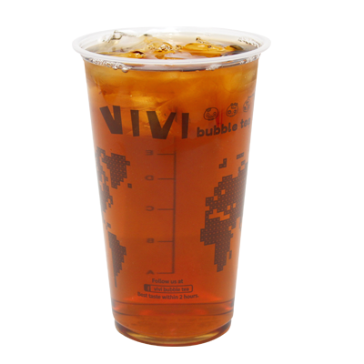 Order Peach Oolong Cold Brew 蜜桃烏龍冰茶 food online from Vivi Bubble Tea store, New York on bringmethat.com