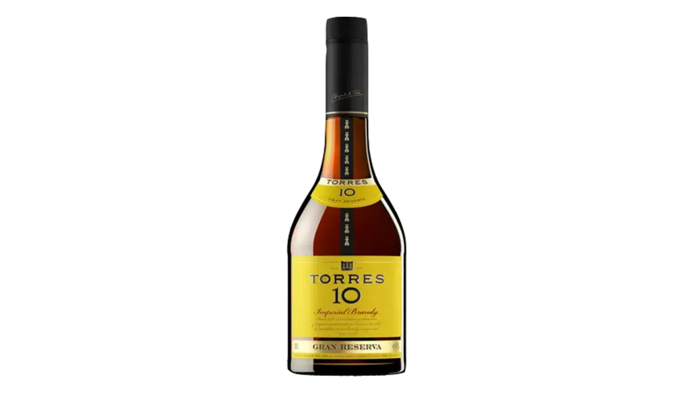 Order Torres 10 Gran Reserva Imperial Brandy 750mL food online from Plaza Market store, Baldwin Park on bringmethat.com