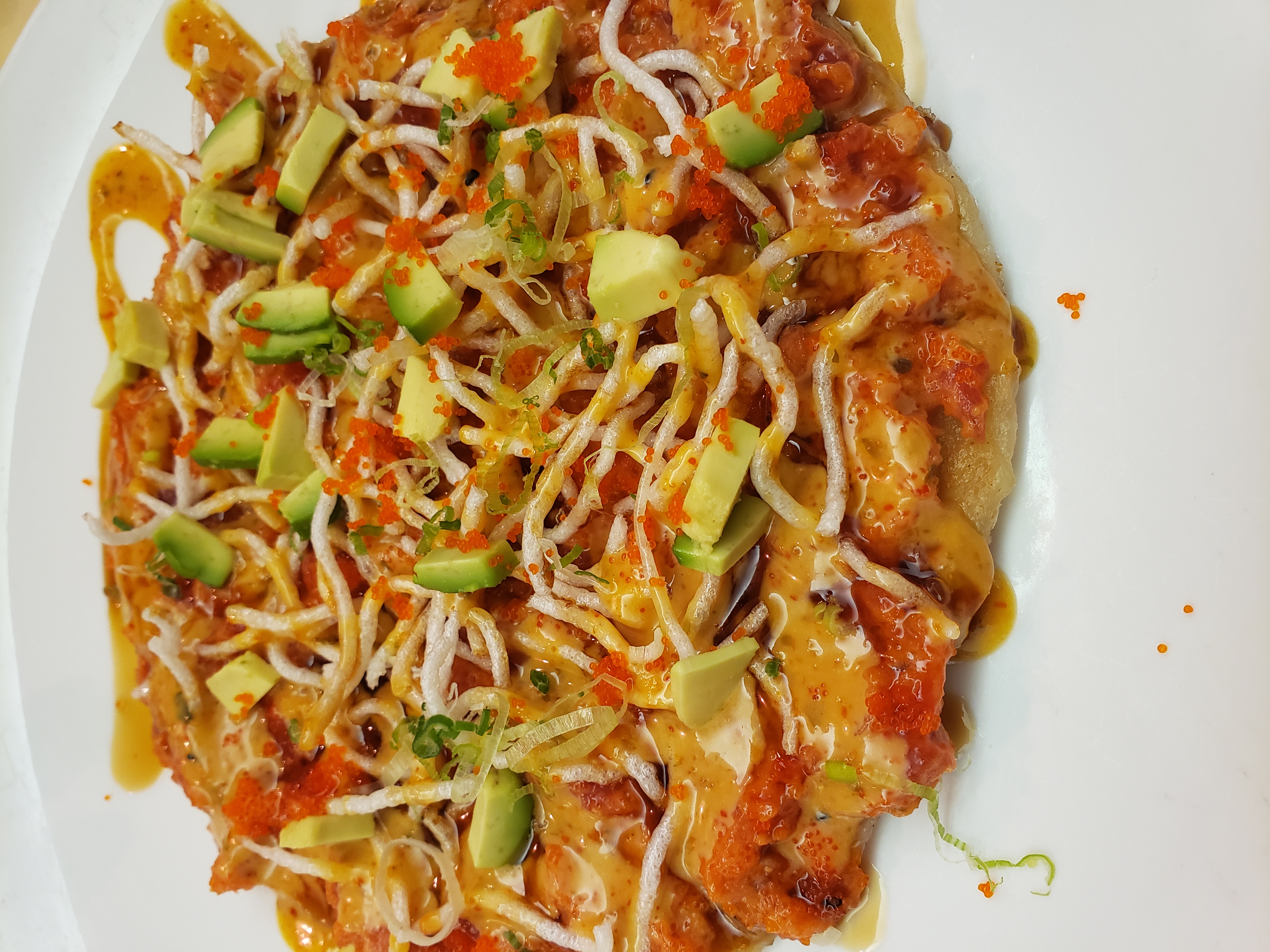 Order Spicy Pizza food online from A Canaan Sushi store, New York on bringmethat.com