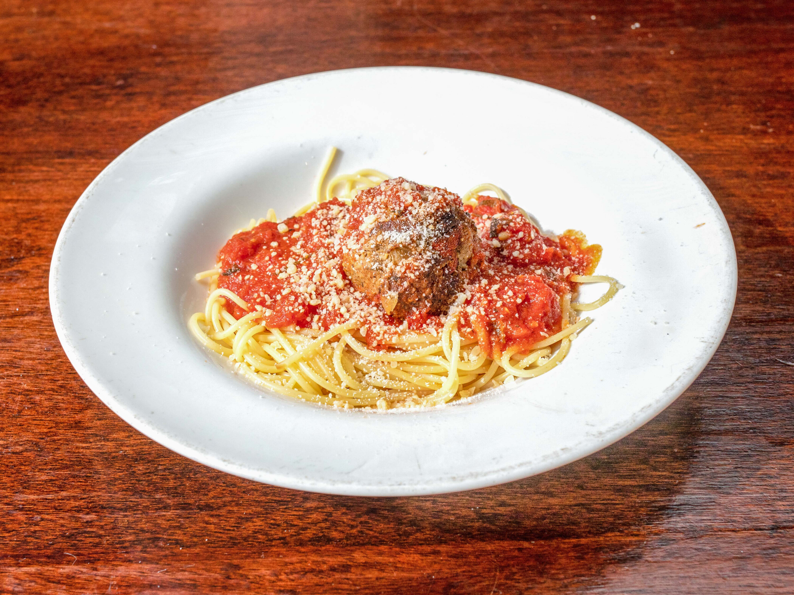 Order Spaghetti and Meatballs food online from Great american pub - catering store, Narberth on bringmethat.com