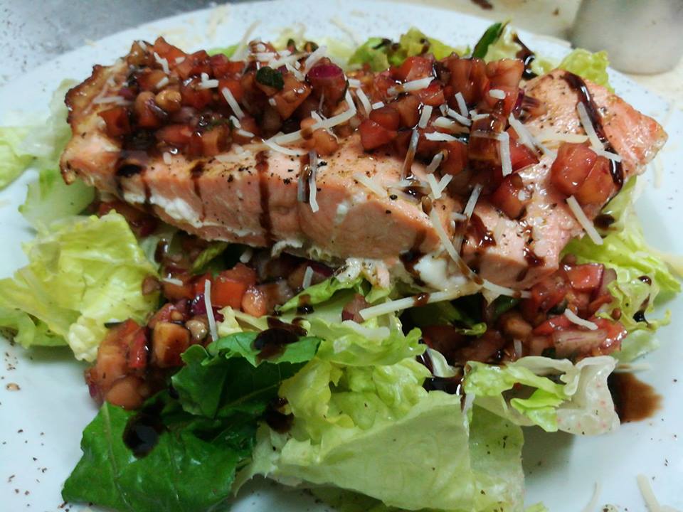 Order Salmon Salad food online from Taste of Tuscany store, Sacramento on bringmethat.com