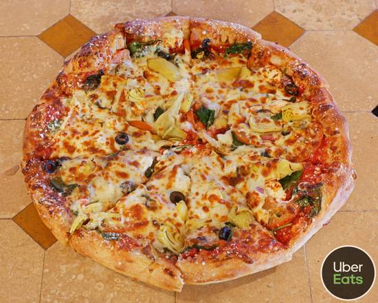 Order The Mediterranean Pizza food online from Palios Pizza Cafe store, Katy on bringmethat.com