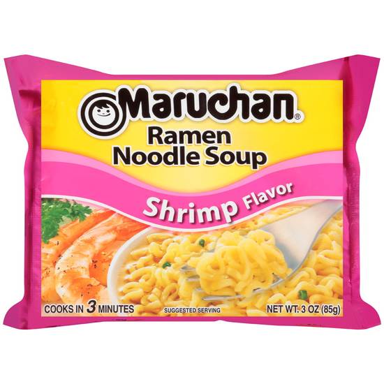 Order Maruchan Shrimp Flavor Ramen Noodle Soup food online from Exxon Food Mart store, Port Huron on bringmethat.com