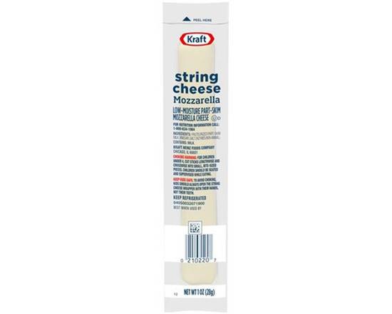 Order Kraft String Cheese Mozzarella 1oz food online from Extra Mile 2047 store, Fairfield on bringmethat.com