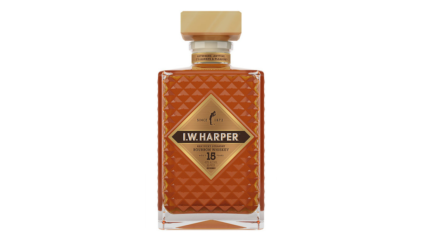 Order I.W. Harper 15 Year Old Bourbon Whiskey 750mL food online from Liquor Palace store, Burbank on bringmethat.com