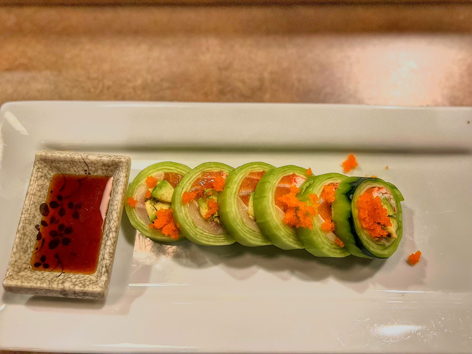 Order Lollipop Roll food online from Bluefin Steak House & Sushi store, Howell on bringmethat.com