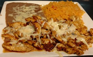 Order 138. Chori Pollo food online from La Tolteca store, Williamsburg on bringmethat.com