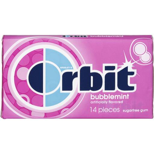 Order Wrigley's orbit bubblemint, 14-count food online from Exxon Food Mart store, Port Huron on bringmethat.com