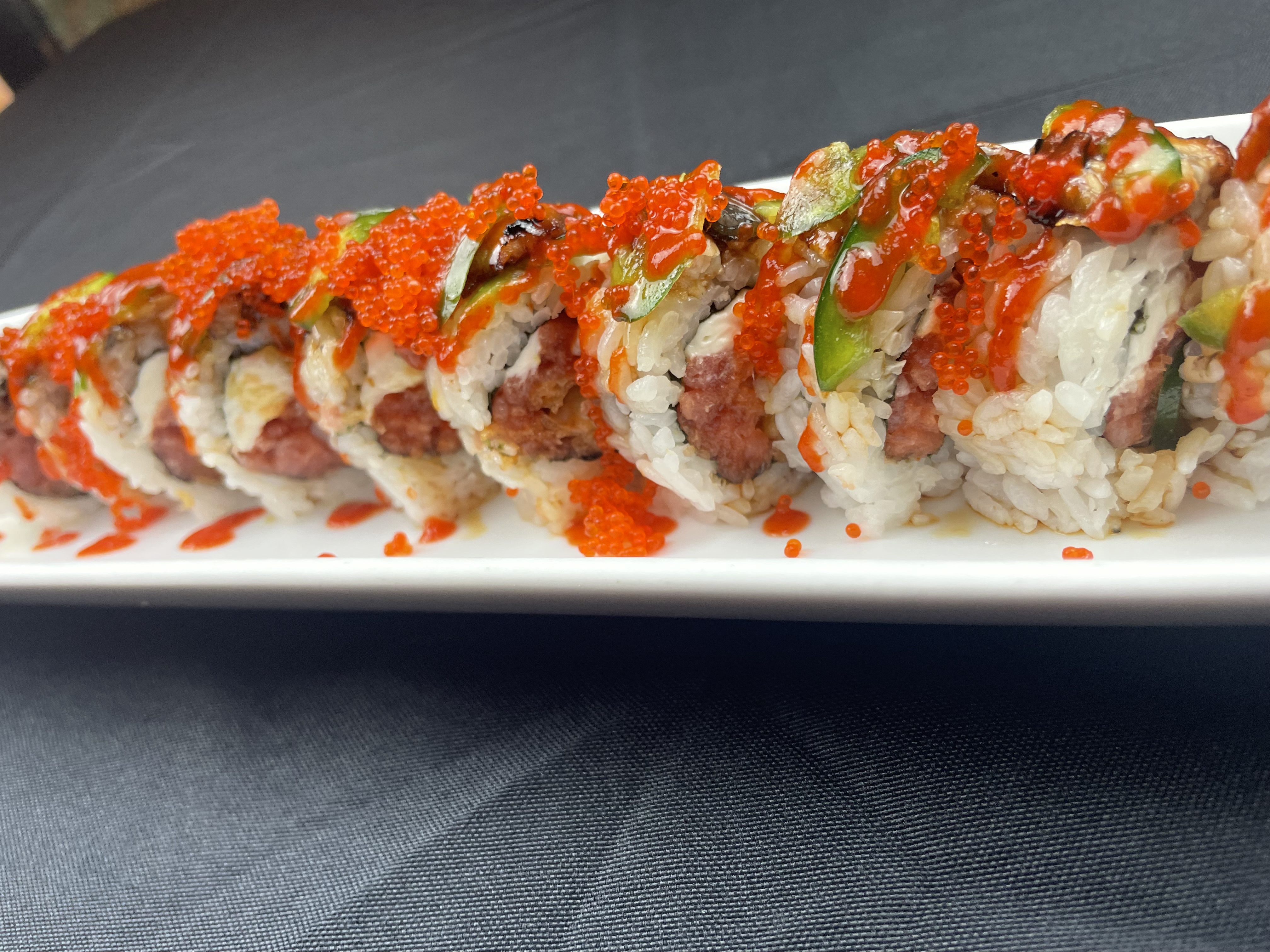 Order Hot Night Roll food online from Sushi Hub store, Stockton on bringmethat.com