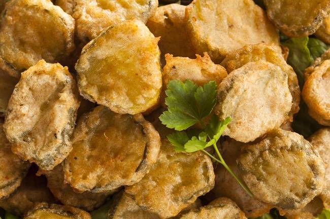 Order Fried Pickles food online from Jack's Grill store, Ithaca on bringmethat.com