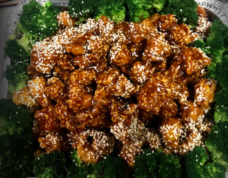 Order Large Sesame Chicken food online from Hunan Star Chinese Restaurant store, Manassas Park on bringmethat.com