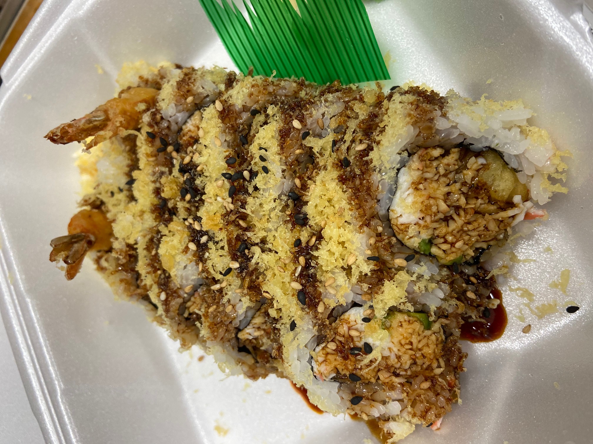Order 8. Shrimp Tempura Roll food online from Kumi Ko store, Compton on bringmethat.com
