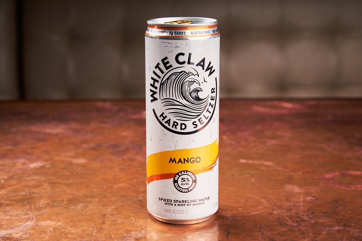Order White Claw - Mango food online from Sweetwater Tavern and Grille store, Chicago on bringmethat.com