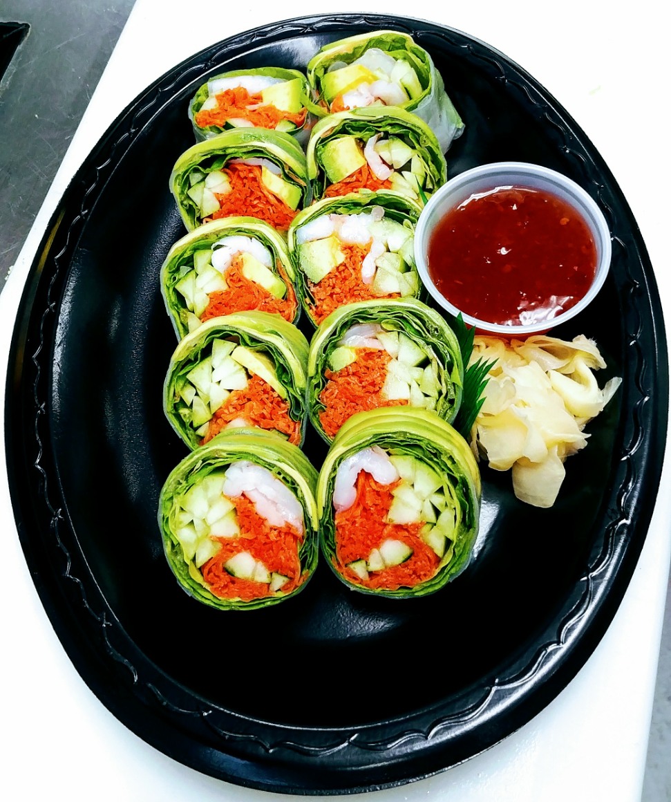 Order 8 Piece Summer Roll food online from Sushi Zay store, Salisbury on bringmethat.com