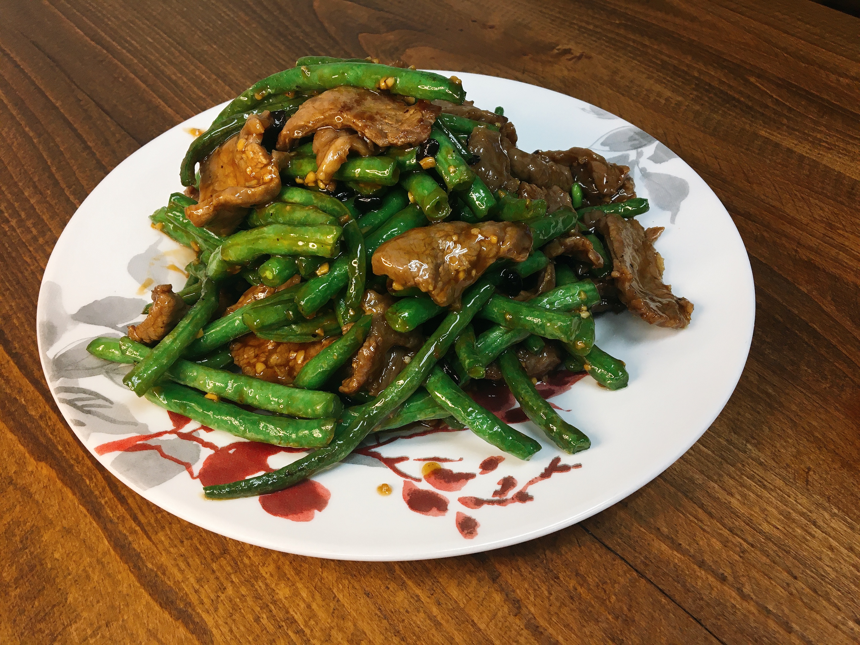 Order Green Bean Beef w/ Black Bean Sauce food online from China Garden store, Castro Valley on bringmethat.com