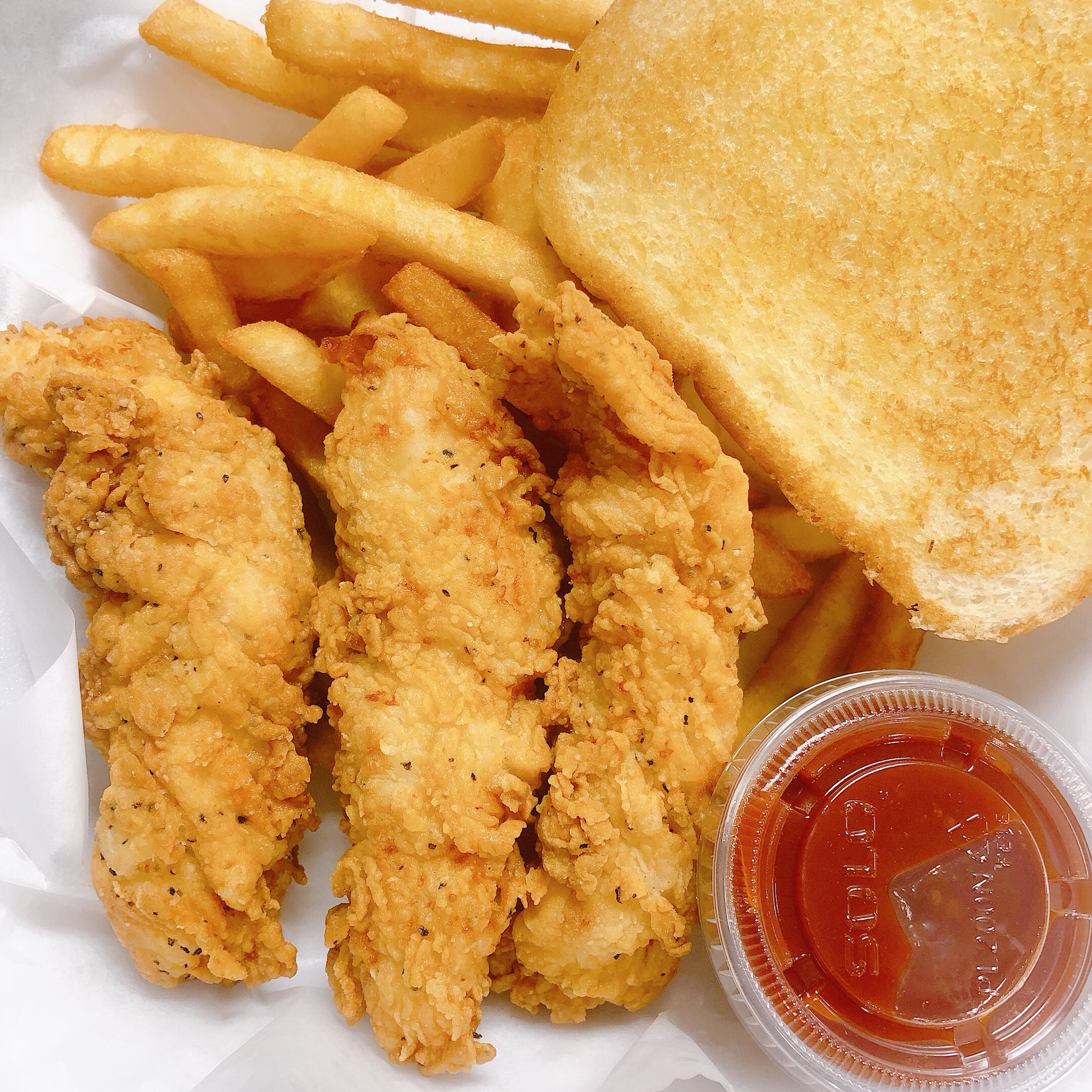 Order 3 Pcs Crispy Tenders Combo food online from Chicken Lit store, Naperville on bringmethat.com