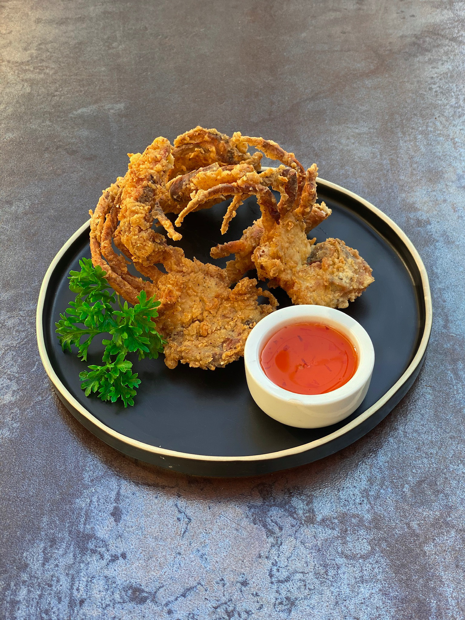 Order Fried Soft Shell Crab food online from Naree Thai store, Long Beach on bringmethat.com
