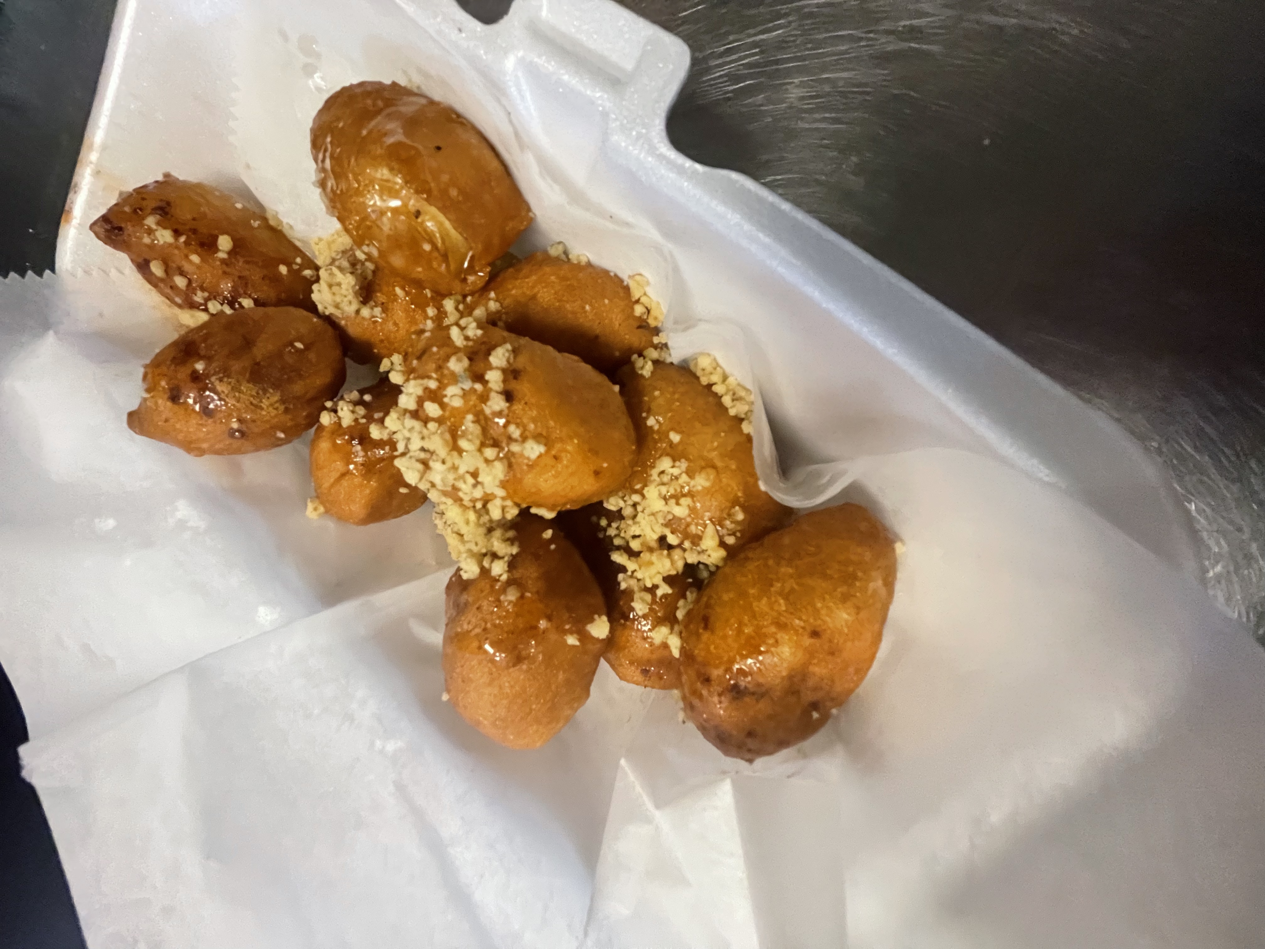 Order Loukoumades food online from Apollo's Greek Kitchen store, Columbus on bringmethat.com