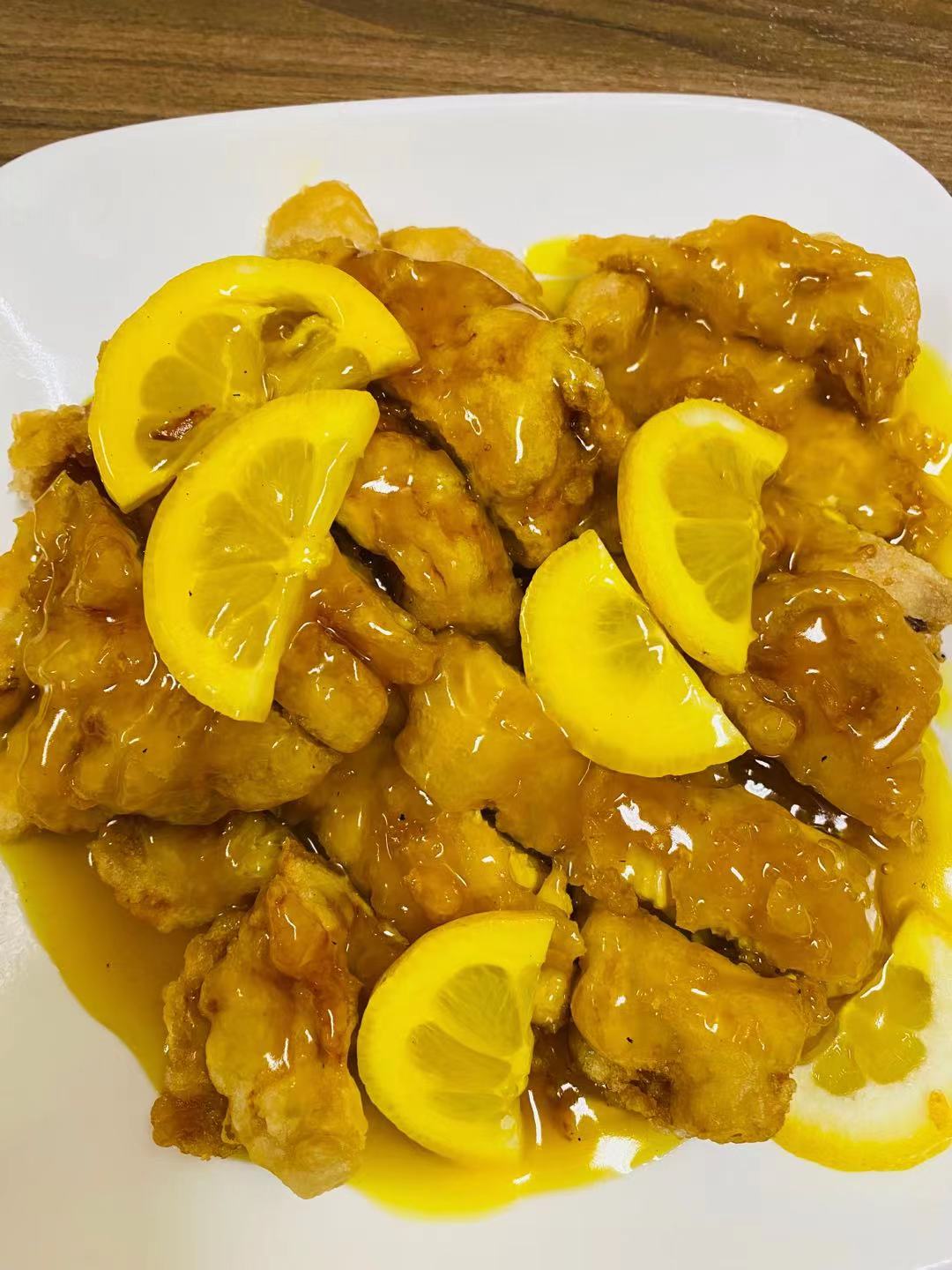 Order Lemon Chicken   檸檬雞 food online from Dim Sum Club store, San Francisco on bringmethat.com