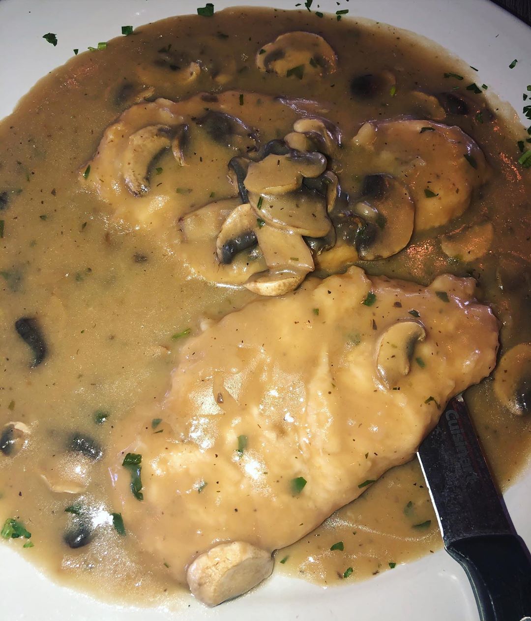 Order Chicken Marsala food online from 3 Brothers Pizza Cafe store, Farmingdale on bringmethat.com