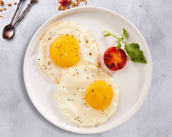 Order Eggs & Meat Platter food online from The Breakfast Grubbery store, Davison on bringmethat.com
