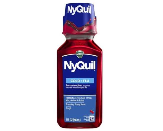 Order Nyquil 8FL OZ food online from Day & Night Deli store, Brooklyn on bringmethat.com